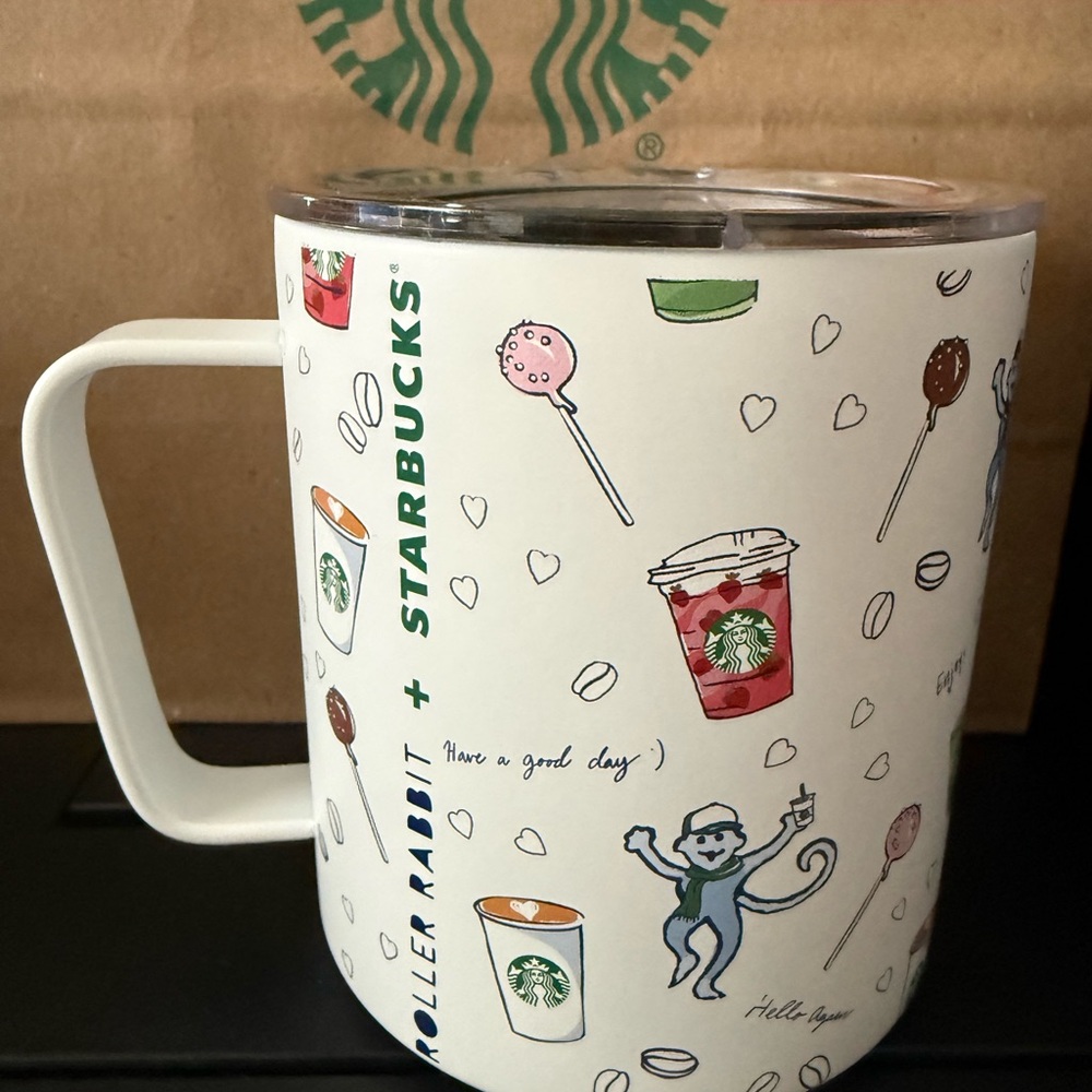 Starbucks x Roller Rabbit Stainless Steel Mug